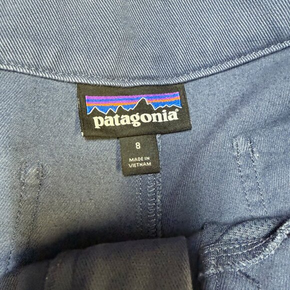 Patagonia Women’s Escala Rock Pants Size 8 Dolomite Blue Stretch EUC - Picture 7 of 11
